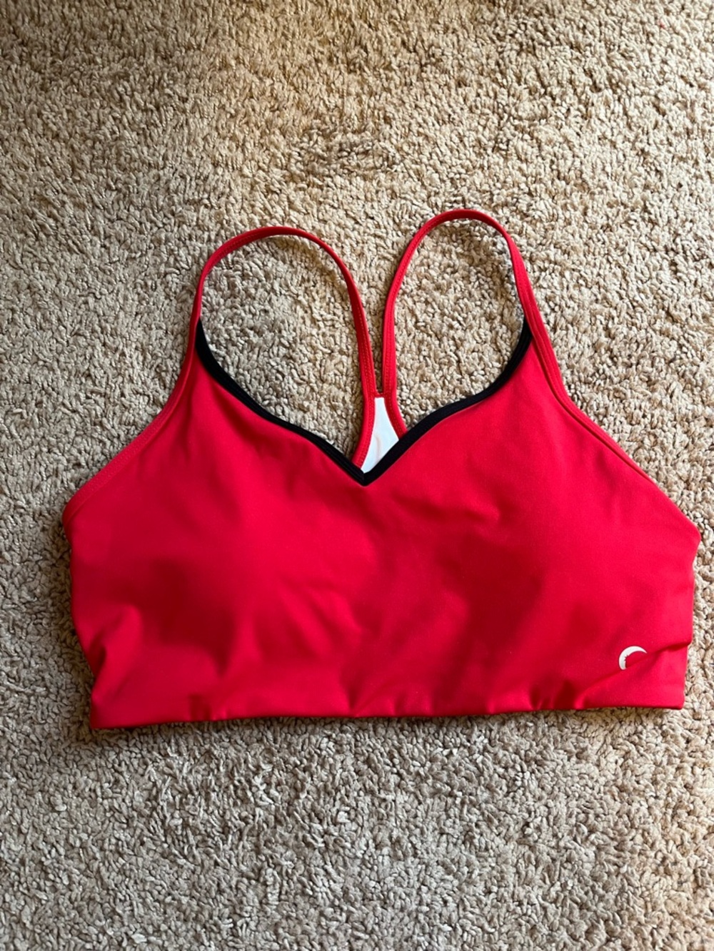 Zyia  Athletic Sports Bra with Contrasting Trim